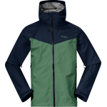 Bergans Men's Skarlight 3L Shell Jacket Dark Jade Green/Navy Blue