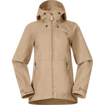 Bergans Women's Nordmarka Leaf Light Wind Jacket Warm Sand