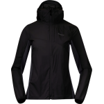 Bergans Women's Rabot Light Windbreaker Jacket Black/Dark Shadow Grey