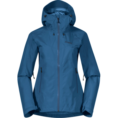 Bergans Women's Skar light 3L Shell Jacket North Sea Blue