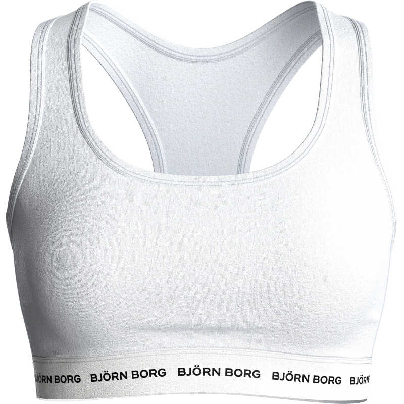 Björn Borg Women's Logo Soft Top 1p Brilliant White Björn Borg Women's Logo Soft Top 1p Brilliant White