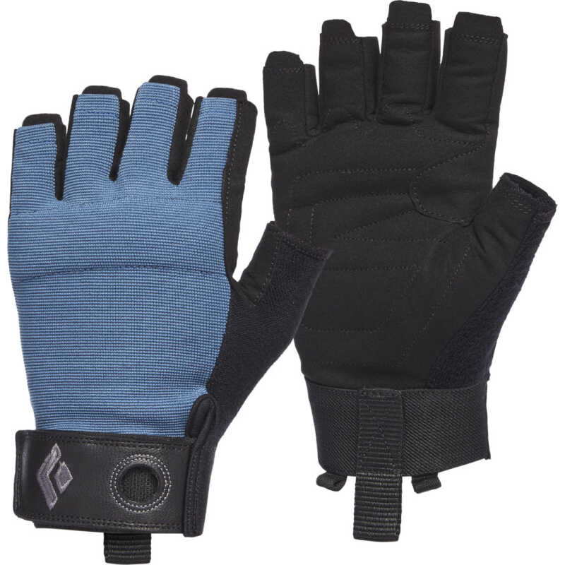Black Diamond Men's Crag Half-Finger Gloves Astral Blue