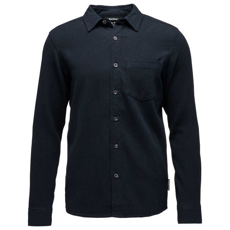 Black Diamond Men's Project Flannel Shirt Black Black Diamond Men's Project Flannel Shirt Black