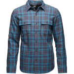 Black Diamond Men's Project Twill Long Sleeve Shirt Charcoal-Moab Brown