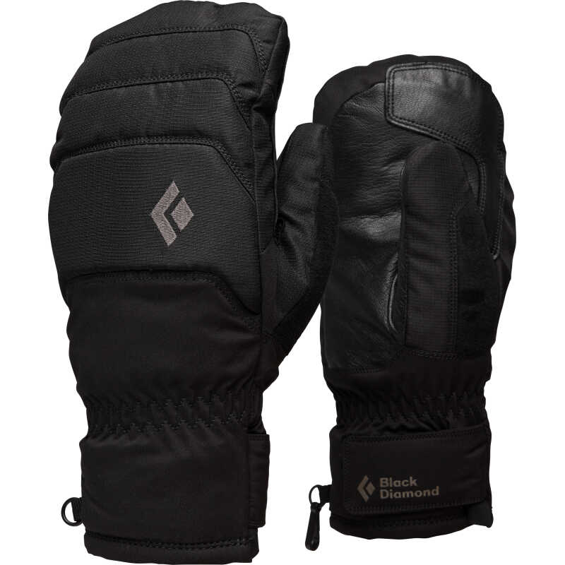 Black Diamond Mission Mx Mitts Black Black Diamond Mission Mx Mitts Black