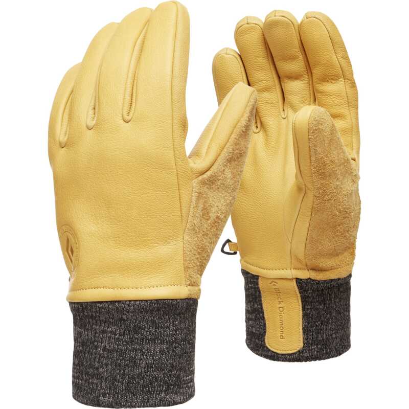 Black Diamond Unisex Dirt Bag Gloves Natural