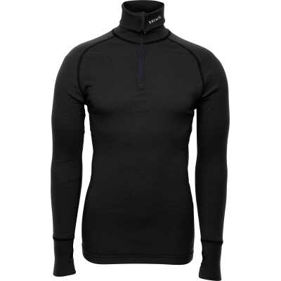 Brynje Unisex Arctic Zip Polo Shirt Black