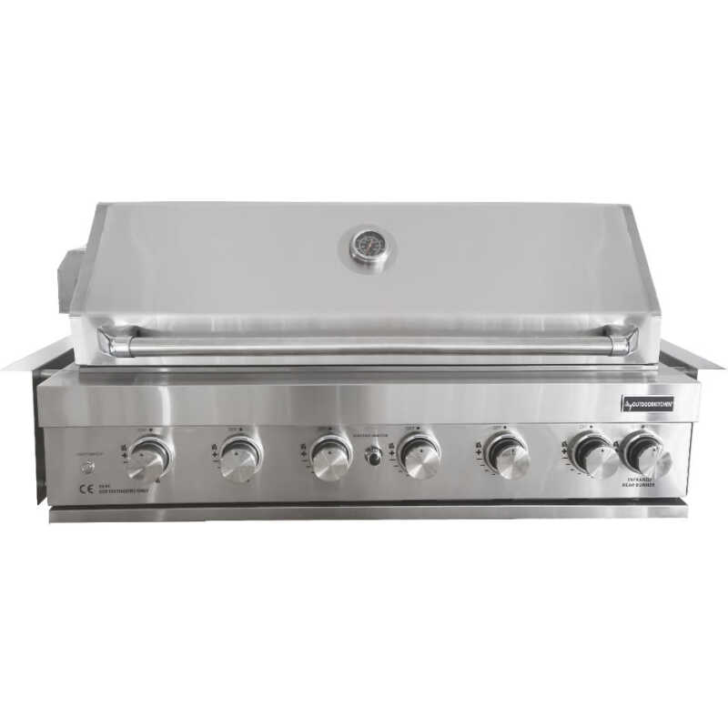 Built-in - Inbyggbar Gasolgrill med 6 brännare