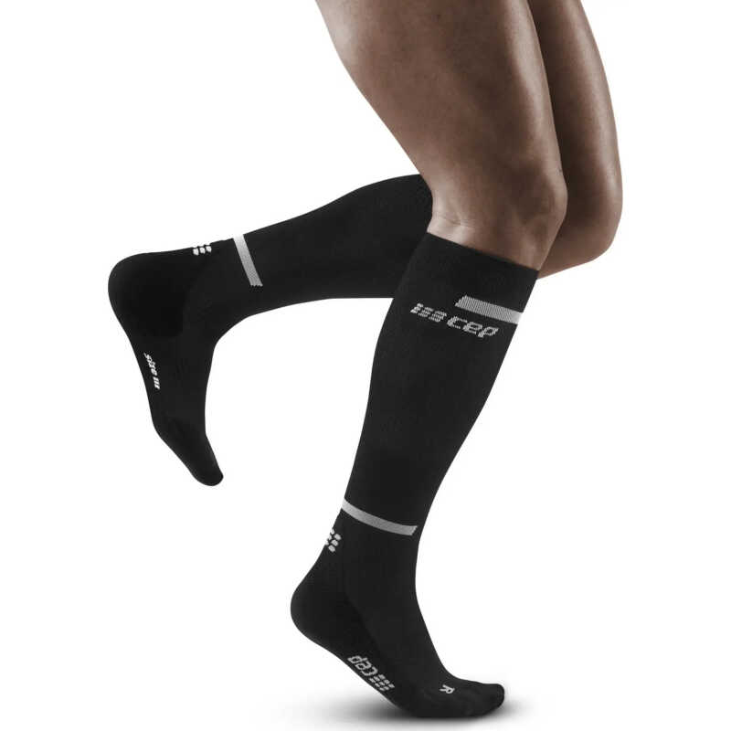 CEP Men's The Run Socks, Tall Black