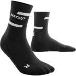 CEP Women's Run Compression Mid Cut Socks 4.0 Black