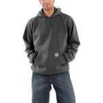 Carhartt Men's Hooded Sweatshirt Carbon Heather