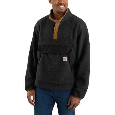 Carhartt Men's Relaxed Fit Fleece Pullover Black