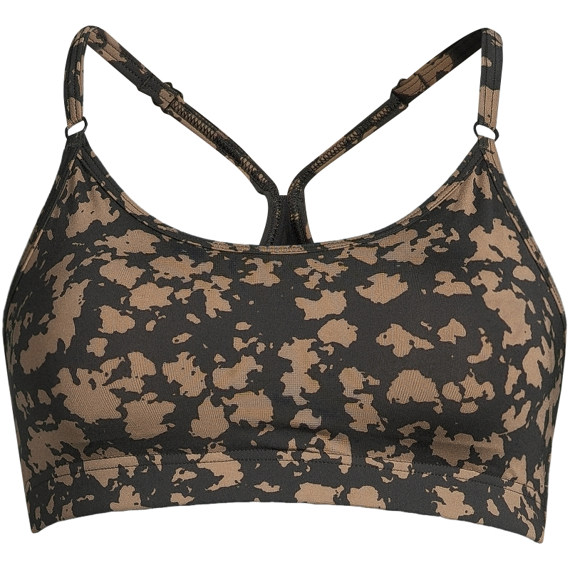 Casall Women's Strappy Sports Bra Cosmic Brown