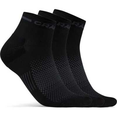 Craft Core Dry Mid Sock 3-pack Black