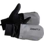 Craft Hybrid Weather Glove Silver/Black