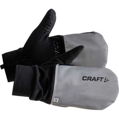 Craft Hybrid Weather Glove Silver/Black