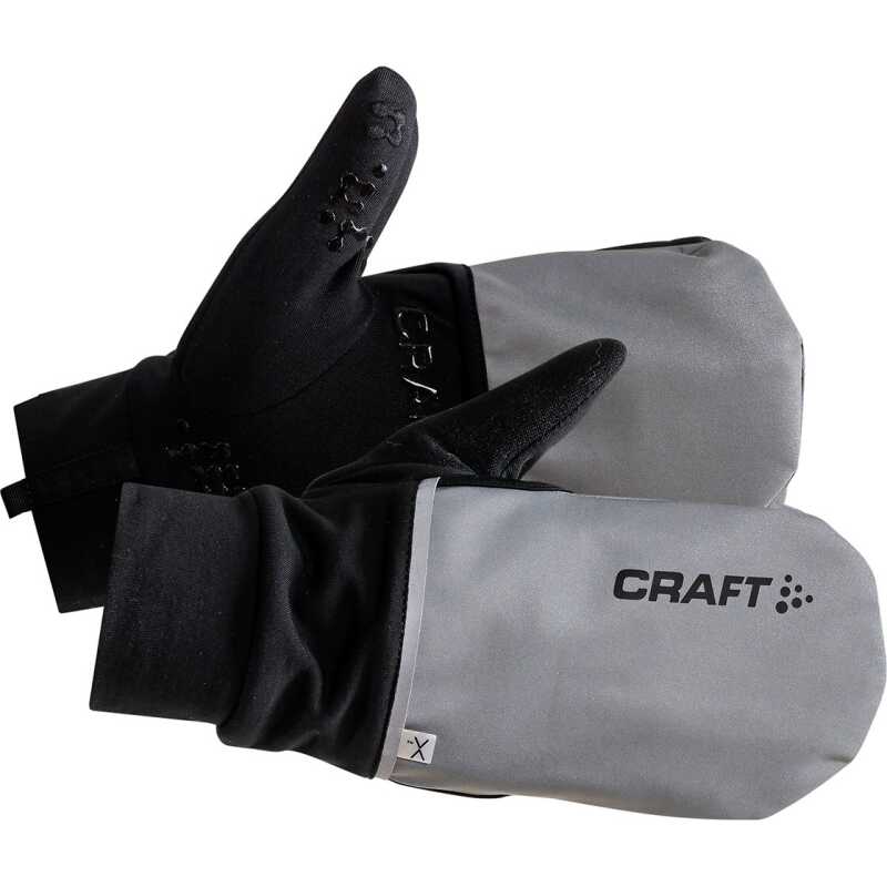 Craft Hybrid Weather Glove Silver/Black Craft Hybrid Weather Glove Silver/Black