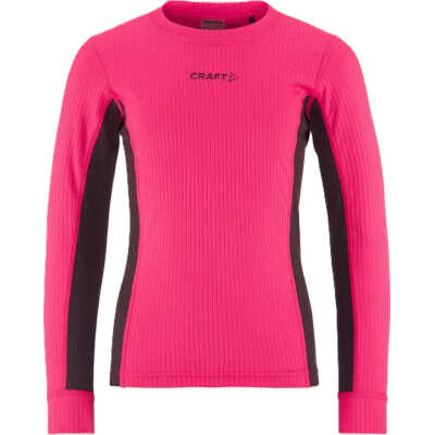 Craft Junior Core Dry Baselayer Set Fame/Dark Plum
