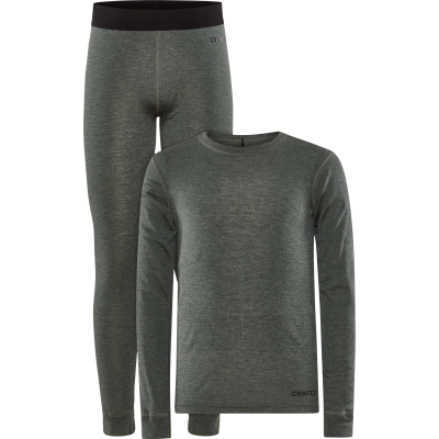 Craft Juniors' Core Wool Merino Set Juniper-Melange