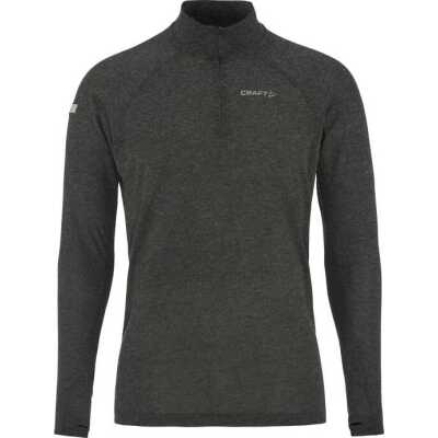 Craft Men's ADV SubZ Wool LS Tee 3 Black-Melange