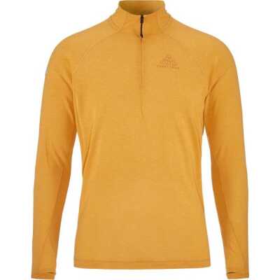 Craft Men's ADV SubZ Wool LS Tee 3 Turmeric Melange