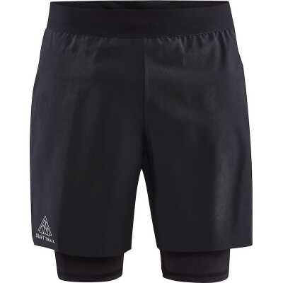 Craft Men's Pro Trail 2in1 Shorts Black