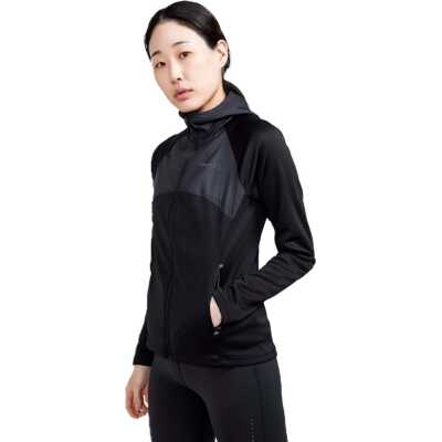 Craft Women's ADV Essence Jersey Hood Jacket Black