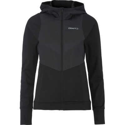 Craft Women's Advance Essence Jersey Hood Jacket 2 Black