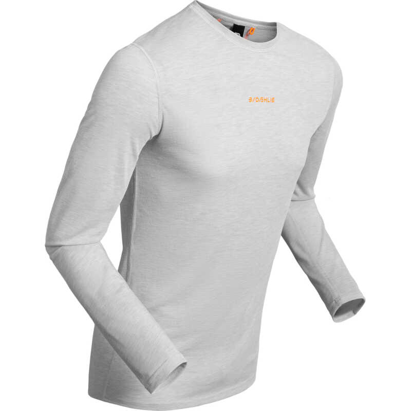 Dæhlie Men's Training Wool Mix Long Sleeve Quiet Grey