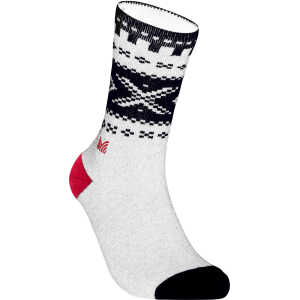 Dale of Norway Cortina Socks Offwhite Navy Raspberry