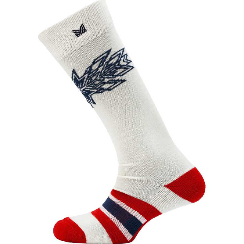 Dale of Norway Spirit Wool Socks High Offwhite Navy Raspberry Dale of Norway Spirit Wool Socks High Offwhite Navy Raspberry