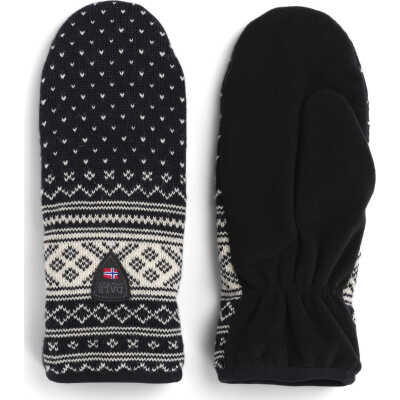 Dale of Norway Vall⌀y Polar Mittens Black/Offwhite