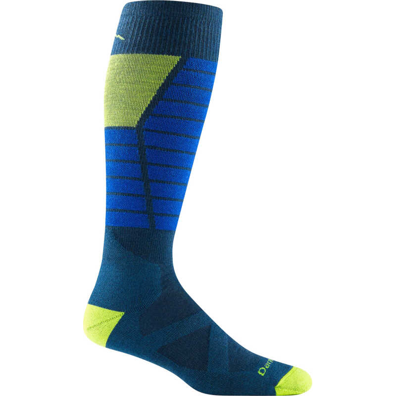 Darn Tough Men's Function X Over-the-Calf Midweight Sock with Cushion Dark Teal