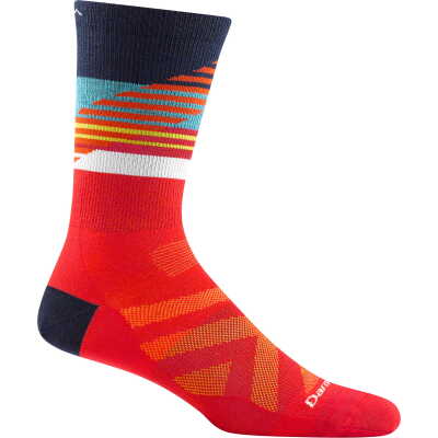 Darn Tough Men's Lillehammer Nordic Boot Lightweight Ski & Snowboard Sock Red