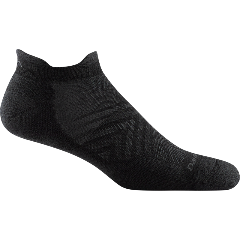 Darn Tough Men's Run No Show Tab Ultra-Lightweight with Cushion Black Darn Tough Men's Run No Show Tab Ultra-Lightweight with Cushion Black