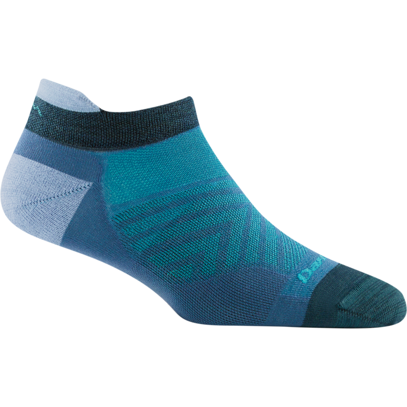 Darn Tough Women's Run No Show Tab Ultra-Lightweight Baltic