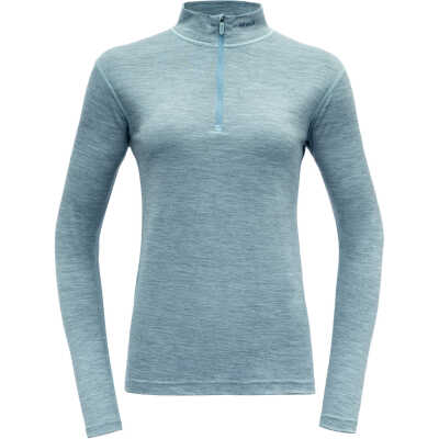 Devold Breeze Woman Half Zip Neck Cameo Melange