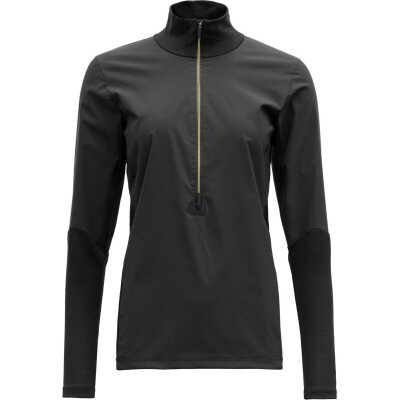 Devold Cover Woman Zip Neck Caviar
