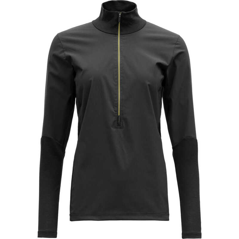 Devold Cover Woman Zip Neck Caviar