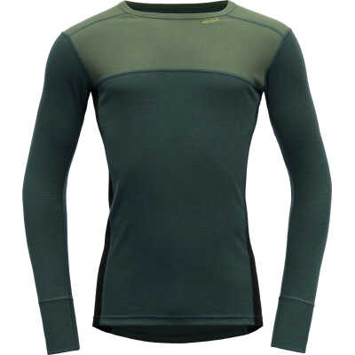 Devold Men's Lauparen Merino 190 Shirt Forest/Woods/Black