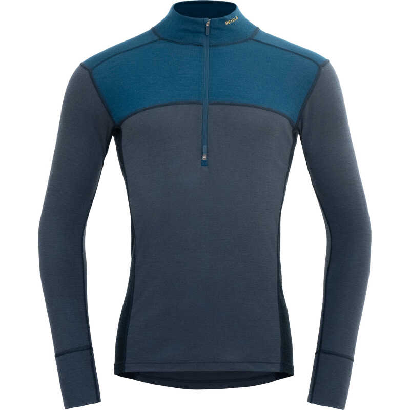Devold Men's Lauparen Merino 190 Zip Neck Flood/Night/Ink Devold Men's Lauparen Merino 190 Zip Neck Flood/Night/Ink