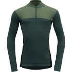 Devold Men's Lauparen Merino 190 Zip Neck Forest/Woods/Black