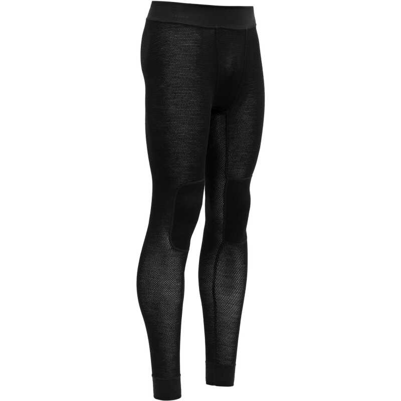 Devold Men's Wool Mesh Long Johns Caviar