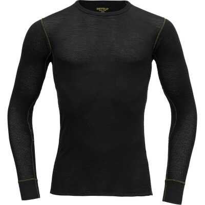 Devold Men's Wool Mesh Shirt Caviar
