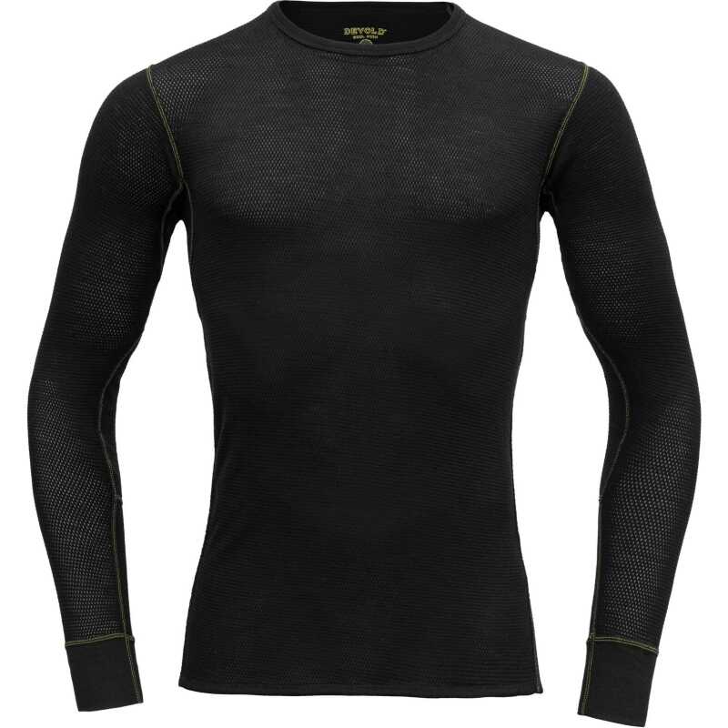 Devold Men's Wool Mesh Shirt Caviar Devold Men's Wool Mesh Shirt Caviar