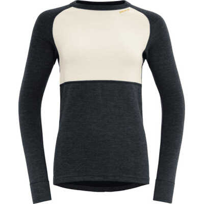 Devold Women's Expedition Merino Silk Shirt Ink/offwhite