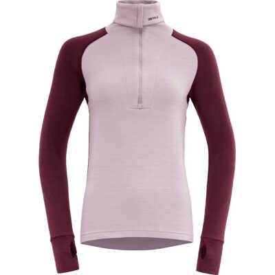 Devold Women's Expedition Merino Silk Zip Port/orchid