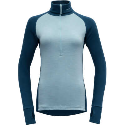 Devold Women's Expedition Zip Neck Flood/Cameo