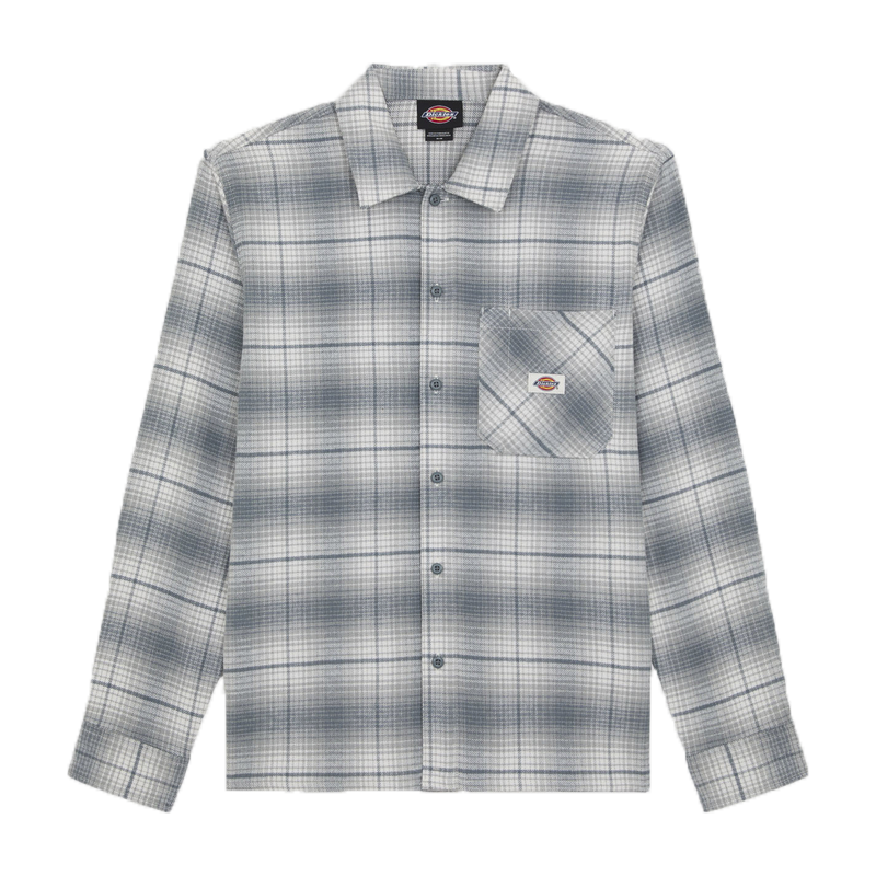 Dickies Men's Forest Check Shirt Stormy Weather Dickies Men's Forest Check Shirt Stormy Weather