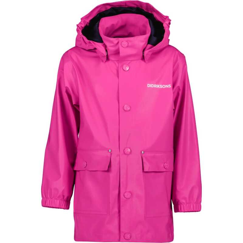 Didriksons Kids' Jojo Jacket Plastic Pink Didriksons Kids' Jojo Jacket Plastic Pink